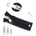 197pcs Zinc Alloy Painted Nylon Zipper Puller Set For Clothing Tent Install