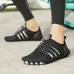 Outdoor Sports Hiking Shoes Antiskid Fishing Wading Shoes Lovers Beach Shoes Blue