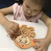 Children Puzzle Toy Wooden Magnetic Small Size Animal Maze