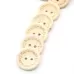 100 PCS/Set 15mm Natural Color Wooden Buttons Handmade Love Letter Wood Button Craft DIY Baby Apparel Accessories