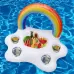 Rainbow Cloud Inflatable Cup Holder Cola Beer Drink Inflatable Water Ice Bar
