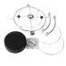 New Milky Way Celestial Bodies Kinetic Motion Orbital Desk Toy Silver