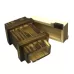 Magic Wooden Box with Secret Drawer Small