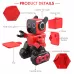 R4 Cady Wile Intelligent Remote Control Robo-advisor Money Management Robots Toy with Colorful LED Light