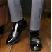 Men Summer Hole Shoe Slip-on Dress Business Shoes