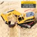 6 Channel 1/24RC Remote-controlled Engineering Metal Excavator Charging RC Car