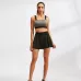 Tennis Dance Yoga Quick Drying Anti Light Lining Skirt Pants