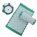 TPE Sponge Acupuncture Acupoint Pain Relief Acupuncture Massage Pad Yoga Mat and Pillow Set Blue