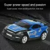 Coke Can Mini RC Car Radio Remote Control Micro Racing Car Blue