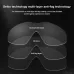 Large Frame Waterproof and Anti-fog High-definition Eye Protection Swimming Goggles Smoke Black