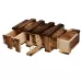 Magic Compartment Wooden Puzzle Box with Secret Drawer L