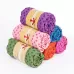 Microfiber Thickening Non-slip Yoga Blanket Long Washable Yoga Mat Random Color Delivery