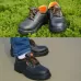 Microfiber Leather Anti-puncture Wear-resistant Work Shoes Smash-proof Oil-resistant Safety Shoes Low-top