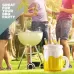 PVC Inflatable Ice Bucket Water Inflatable Beverage Bucket Yellow