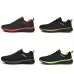 Autumn Fly Woven Soft Bottom Men Leisure Shoes Couple Running Shoes Black Green