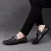 Soft and Comfortable Round Head PCowpea Embossing Surface Leather Shoes for Men