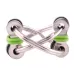 4pcs Key Ring Tri-Spinner Anti Anxiety EDC Toy for Autism ADHD Green