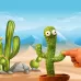 Electric Dancing Cactus Singing Holiday Gift Doll for Children with 120 English Songs