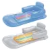 Single Water Inflatable Bed Back Luxury Chair Adult Inflatable Floating Row with Armrest or Cup Hole Transparent