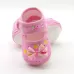 Baby Infant Shoes Girls Dot Lace Soft Sole Prewalker Warm Casual Flats Shoes Butterfly Pink