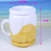 PVC Inflatable Ice Bucket Water Inflatable Beverage Bucket Yellow