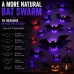 12 PCS/Pack Halloween LED Glowing Bat Wall Decorations Kit