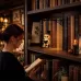 Halloween Style Hanging Bookshelf