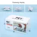 Collapsible Silicone Pet Water Bottle Portable Fold Up Dog Drinking Water Cup Leak Proof Outdoor Travel Water Dispenser for Pets Walking Hiking