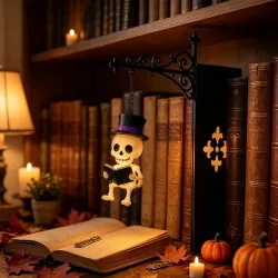 Halloween Style Hanging Bookshelf