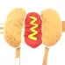 Hot Dog Style Pet Dog Cat Halloween Party Costume Clothes