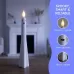 Halloween Ghost-Shaped LED Flameless Plastic Candles