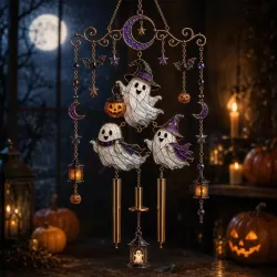 Halloween Vampire Ghost Wind Chime