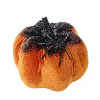 Halloween Decoration Imitation Spider Pumpkin Ornament Doll Holiday Gift