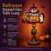 Halloween Stained Glass Lamp