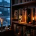 Halloween Style Hanging Bookshelf