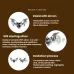 S925 Sterling Silver Oxidized Dark Style Halloween Bat Stud Earrings