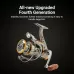 Full-Metal Spool Spinning Reel Saltwater Freshwater Fishing Reel for Sea Rod Fishing Tackle