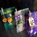 2 Sets Halloween Hangtag Gift Bag Candy Box Decorative Hangtag