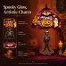 Halloween Stained Glass Lamp