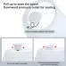 Collapsible Silicone Pet Water Bottle Portable Fold Up Dog Drinking Water Cup Leak Proof Outdoor Travel Water Dispenser for Pets Walking Hiking
