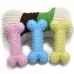 Pet Toys TPR Bite Resistance Dog Supplies Cotton Rope Cloth Toys Big Bones Random Color Delivery