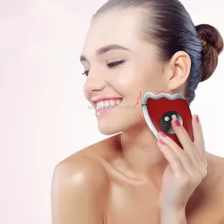 Facial Scratch Pad Dredge Meridian Soothing Fatigue Scraping Plate Electric Massager Soothing Stress USB Charging