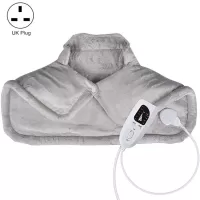 Electric Heated Thermal Shawl On The Back And The Neck UK Plug