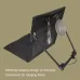 COOL CAMP C-Y006 Outdoor Camping Back Cushion Aluminum Folding Beach Chair Park Wild Leisure Chair