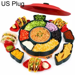 Electric Chocolate Fondue Pot with Taco Holders