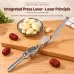 LsCook Stainless Steel Manual Garlic Masher Garlic Presser