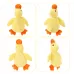 Squeaky Yellow Duck Dog Toy Sturdy Plush Puppy Chew Toy Interactive Enrichment Pet Toy for Dogs