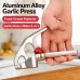 LsCook Stainless Steel Manual Garlic Masher Garlic Presser