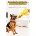 Squeaky Yellow Duck Dog Toy Sturdy Plush Puppy Chew Toy Interactive Enrichment Pet Toy for Dogs