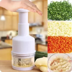 Stainless Steel Onion Cutting Instrument Ginger Garlic Cutter